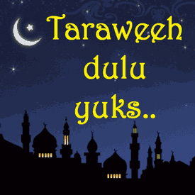 DP BBM Animasi Ramadhan tarawih yuk