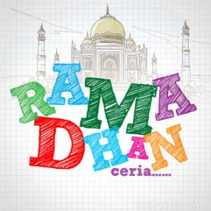 DP BBM Bulan Puasa Ramadhan ceria