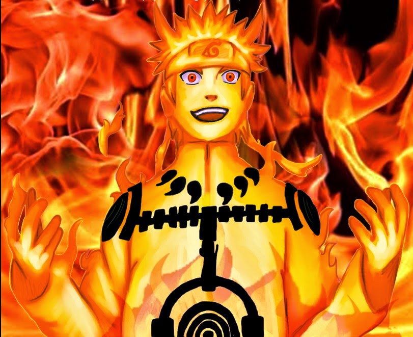 Gambar Naruto Menjadi Kyubi