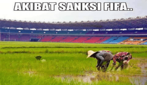 Meme lucu sepak bola indonesia