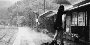 Dp hujan romantis
