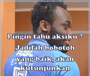 DP BBM dan Meme Michael Essien Persib Bandung