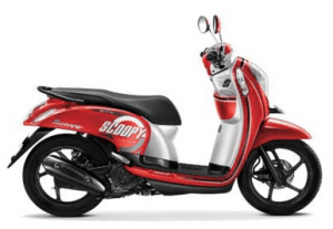 Scoopy Warna Estate Red