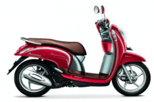 Scoopy warna vogue red