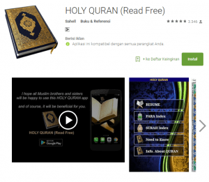 aplikasi belajar membaca al-qur'an holly qur'an