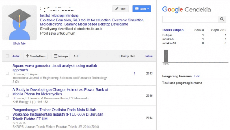 Cara Membuat Akun Google Scholar Mudah Dan Cepat Ke Index