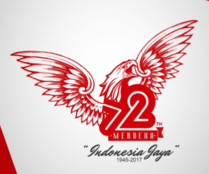 logo kemerdekaan Republik indonesia ke 72