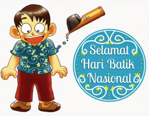 DP BBM Happy Batik Day Ucapan Hari Batik Nasional
