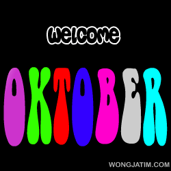 Gambar dp bbm Welcome Oktober dan Quotes Bulan Oktober Keren Terbaru
