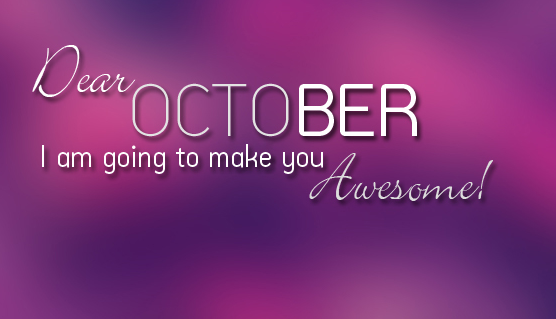 Gambar DP BBM Welcome October dan Quotes Bulan Oktober Keren Terbaru