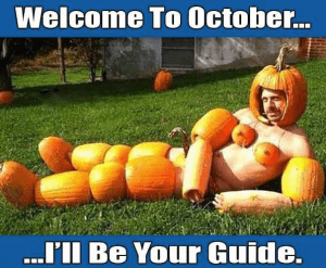 gambar lucu ucapan selamat datang oktober