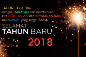 Kumpulan Ucapan Doa dan Harapan menyambut Tahun Baru 2018